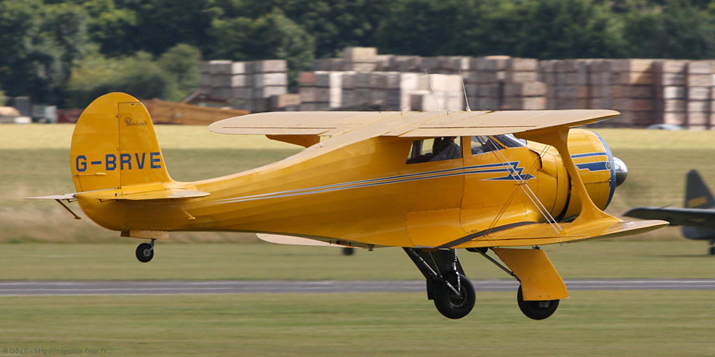 Beechcraft D 17 S Staggerwing - G-BRVE