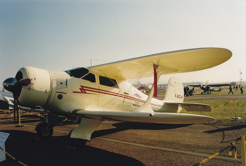 Beechcraft D 17 S Staggerwing - F-AZLA