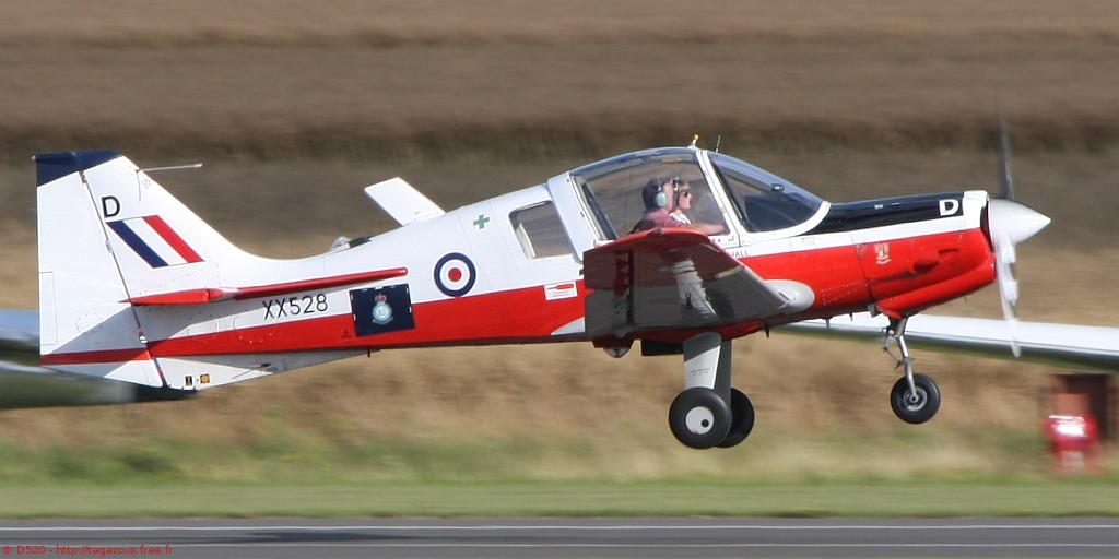 Scottish Aviation (BAe) Bulldog T1 - G-BZON/XX528