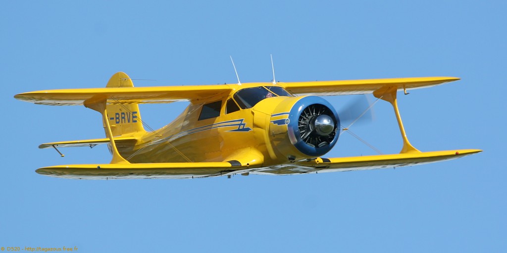 Beechcraft D 17 S Staggerwing - G-BRVE