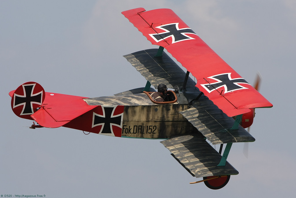 Fokker Dr.I Dreidecker - F-AZPQ