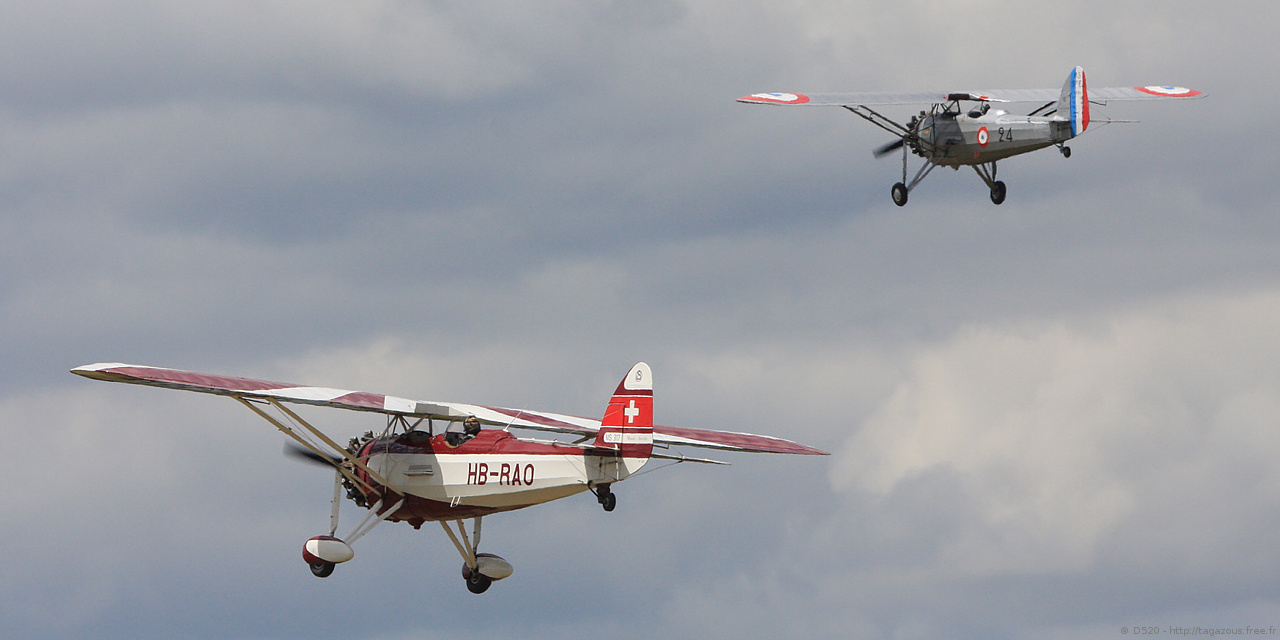 Morane Saulnier MS 317 - HB-RAO