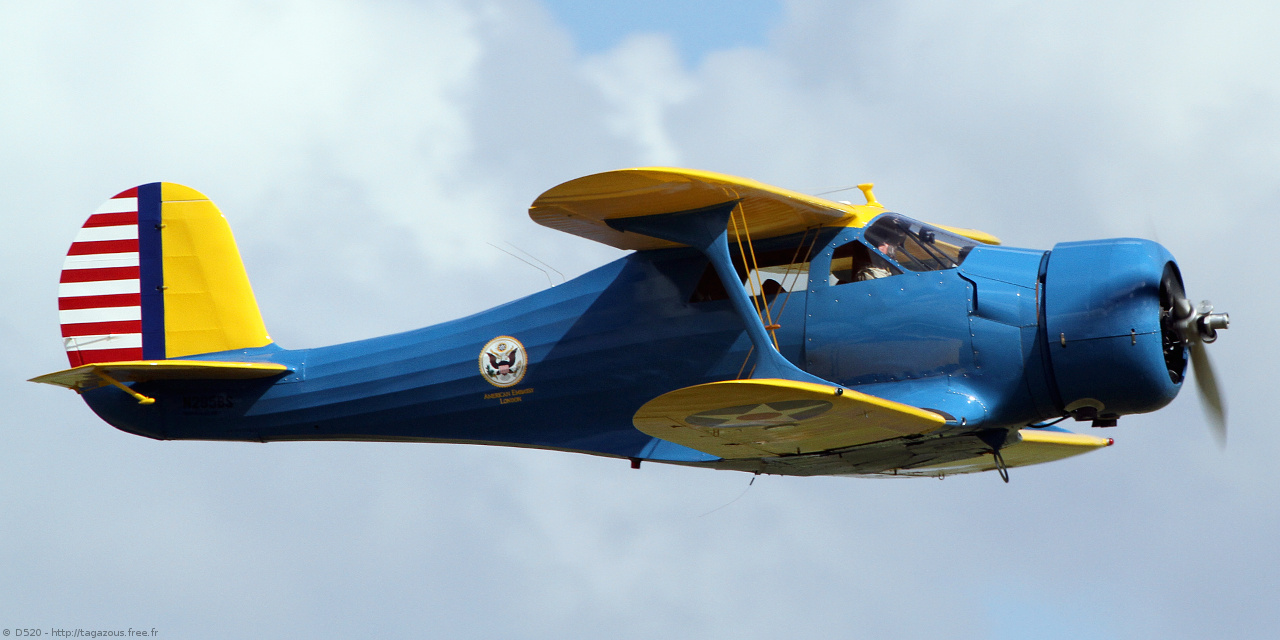 Beechcraft D 17 S Staggerwing - N295BS