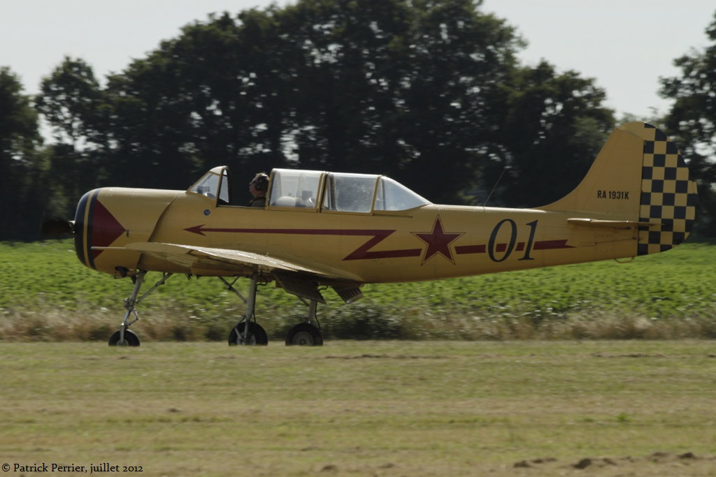 Yakovlev Yak-52 - RA-1931K