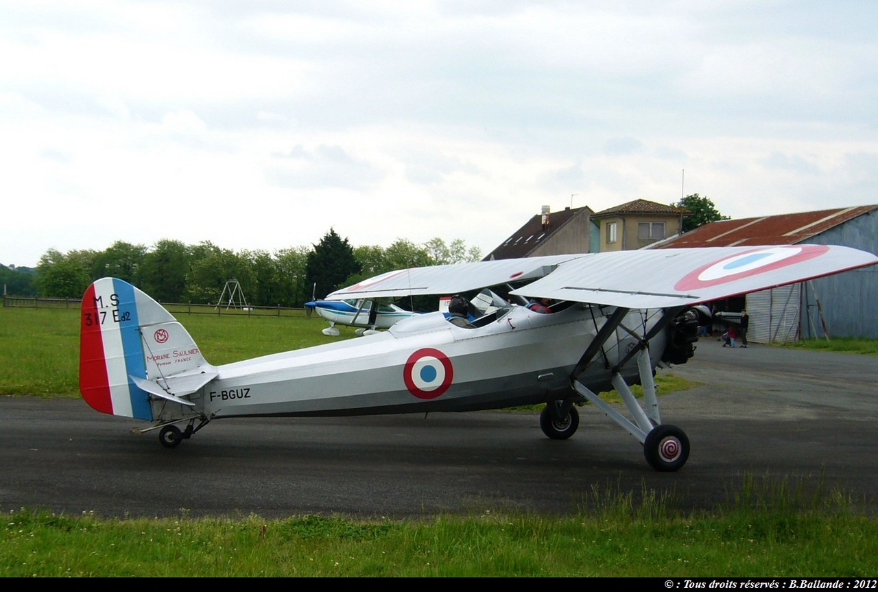 Morane Saulnier MS 317 - F-BGUZ