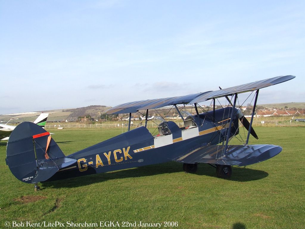 Stampe SV-4 - G-AYCK