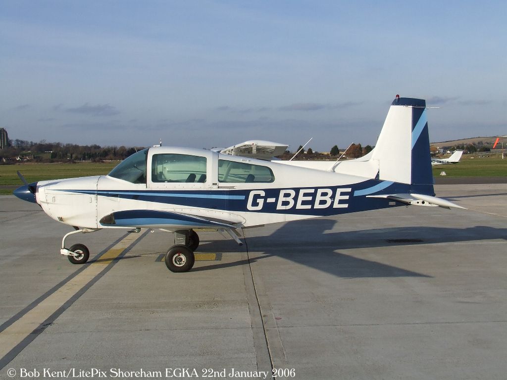 Grumman American AA-5A Cheetah - G-BEBE