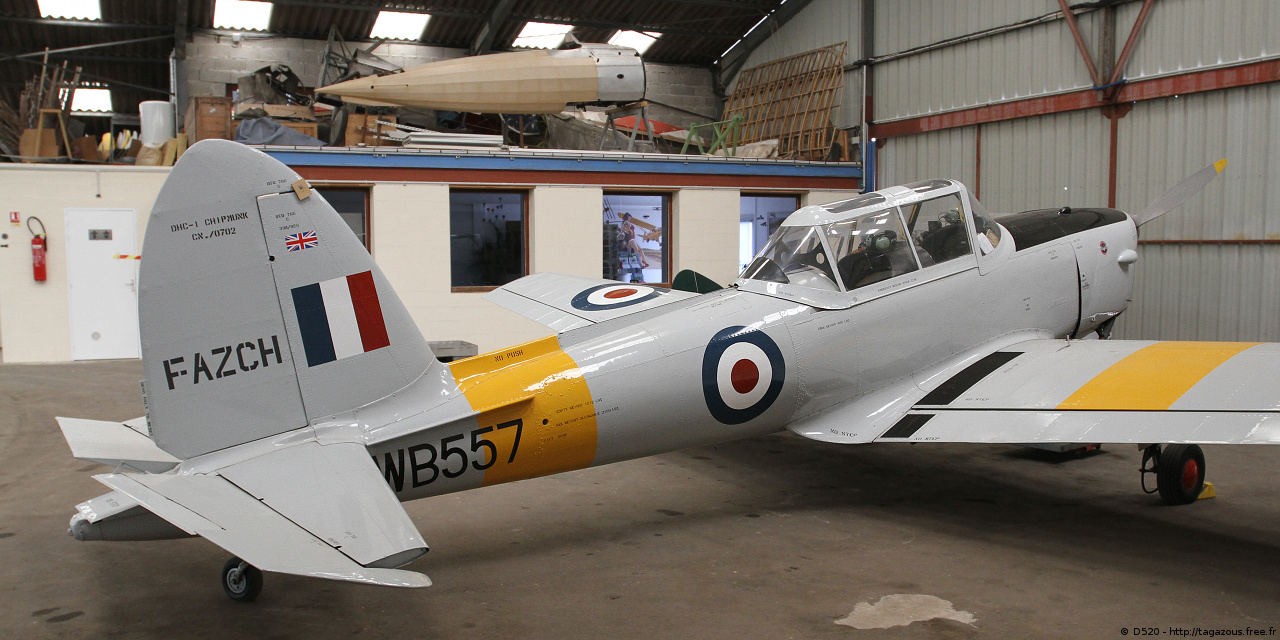 De Havilland Canada DHC-1 Chipmunk - F-AZCH
