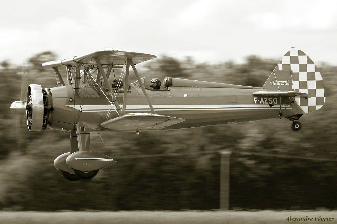 Boeing Stearman - F-AZSQ