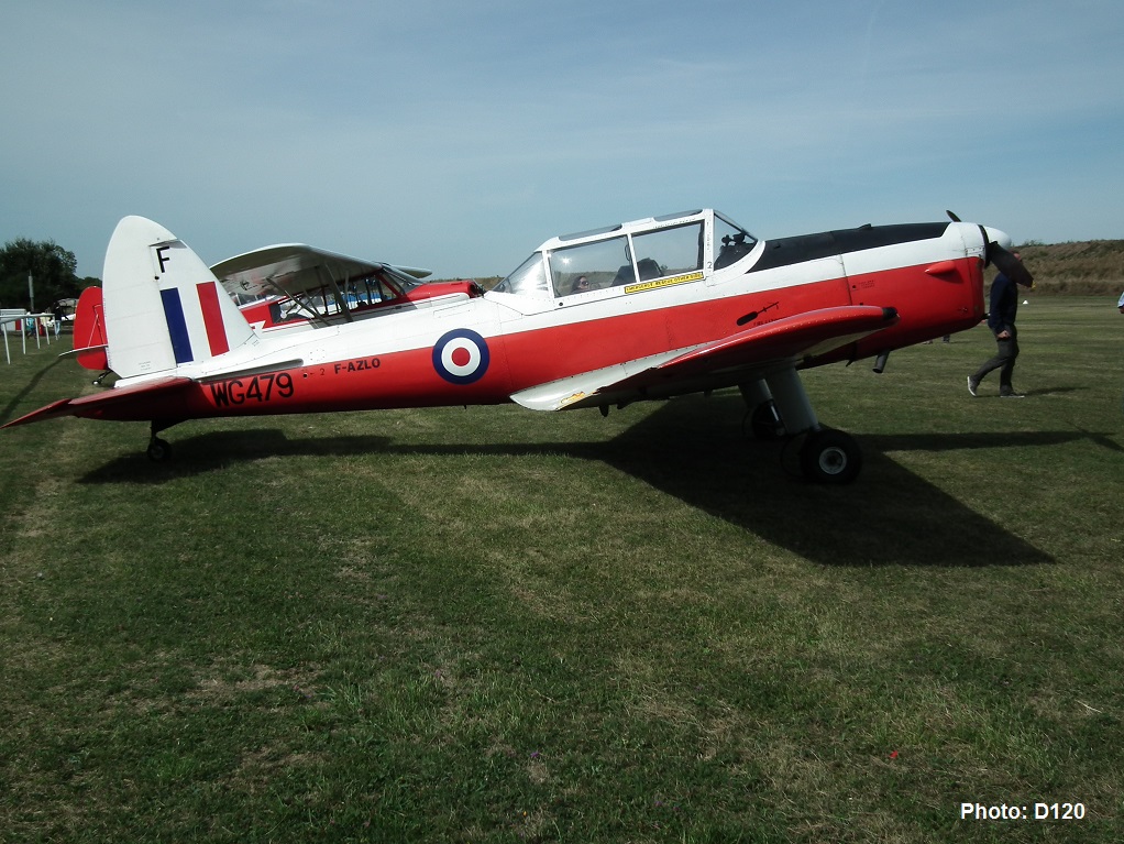 De Havilland Canada DHC-1 Chipmunk - F-AZLO