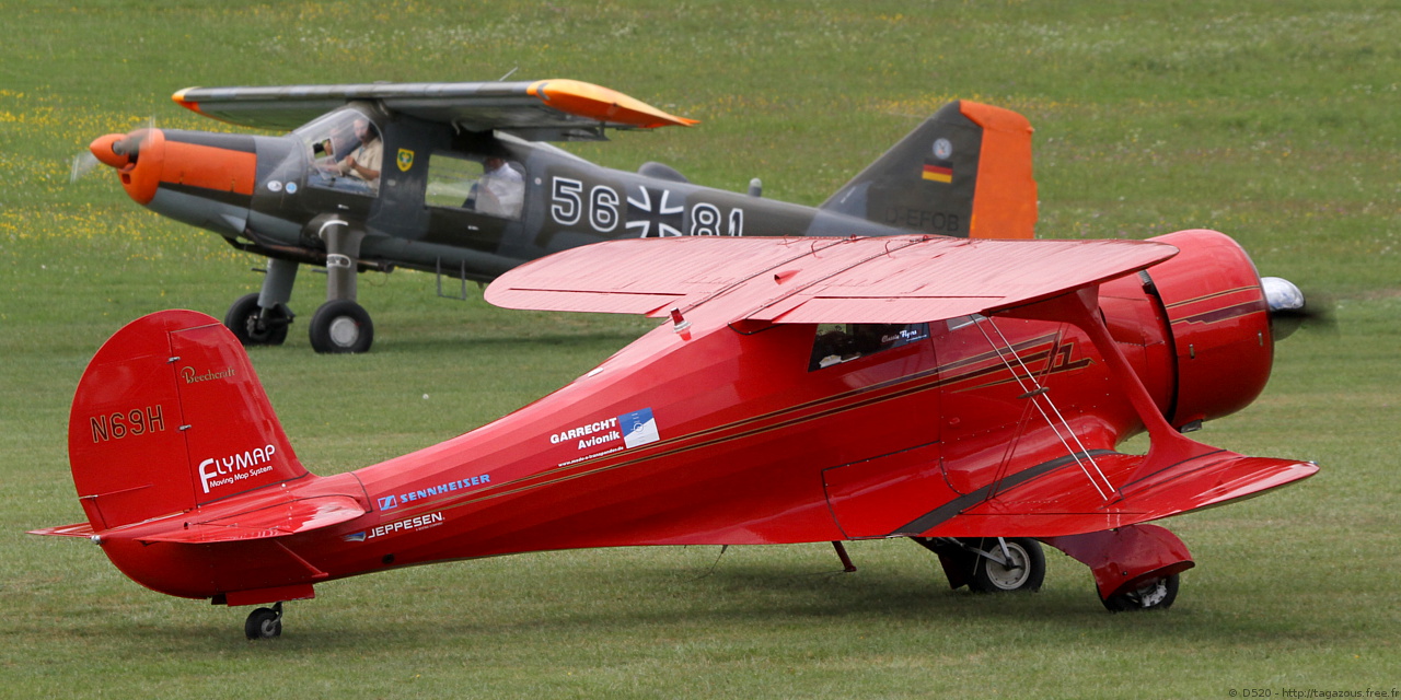 Beechcraft D 17 S Staggerwing - N69H