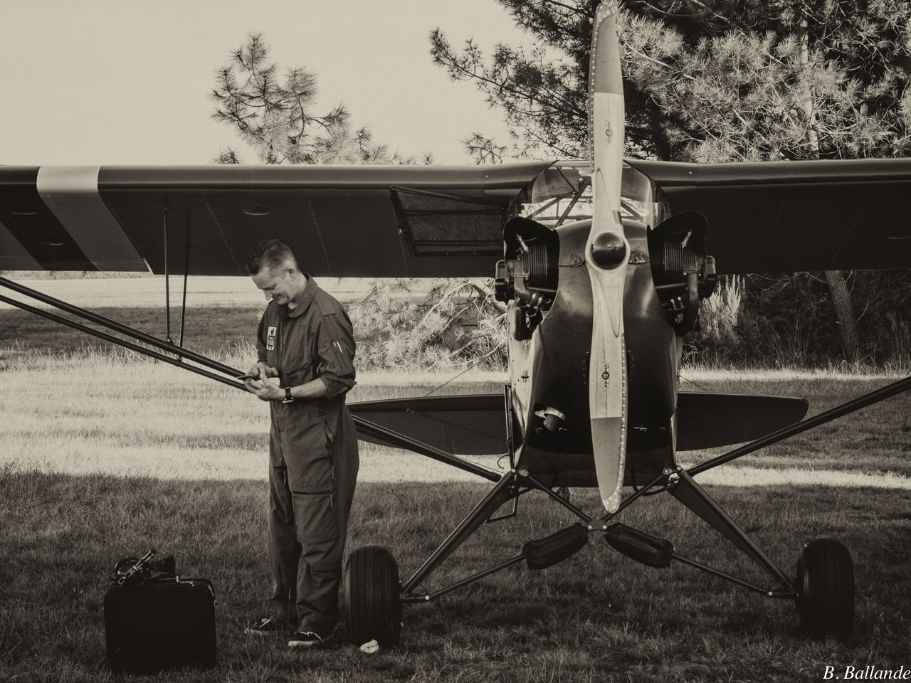 Piper J3 Cub - G-BJAY