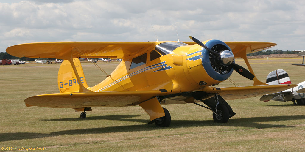 Beechcraft D 17 S Staggerwing - G-BRVE