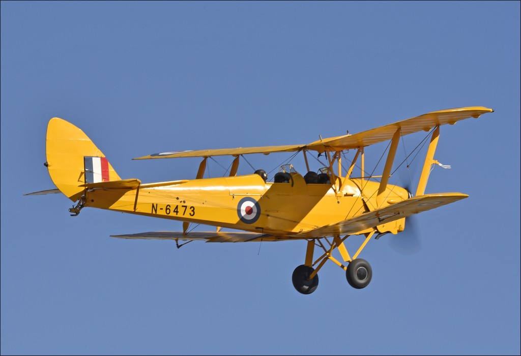 De Havilland DH 82 Tiger Moth - G-AOBO/N6473