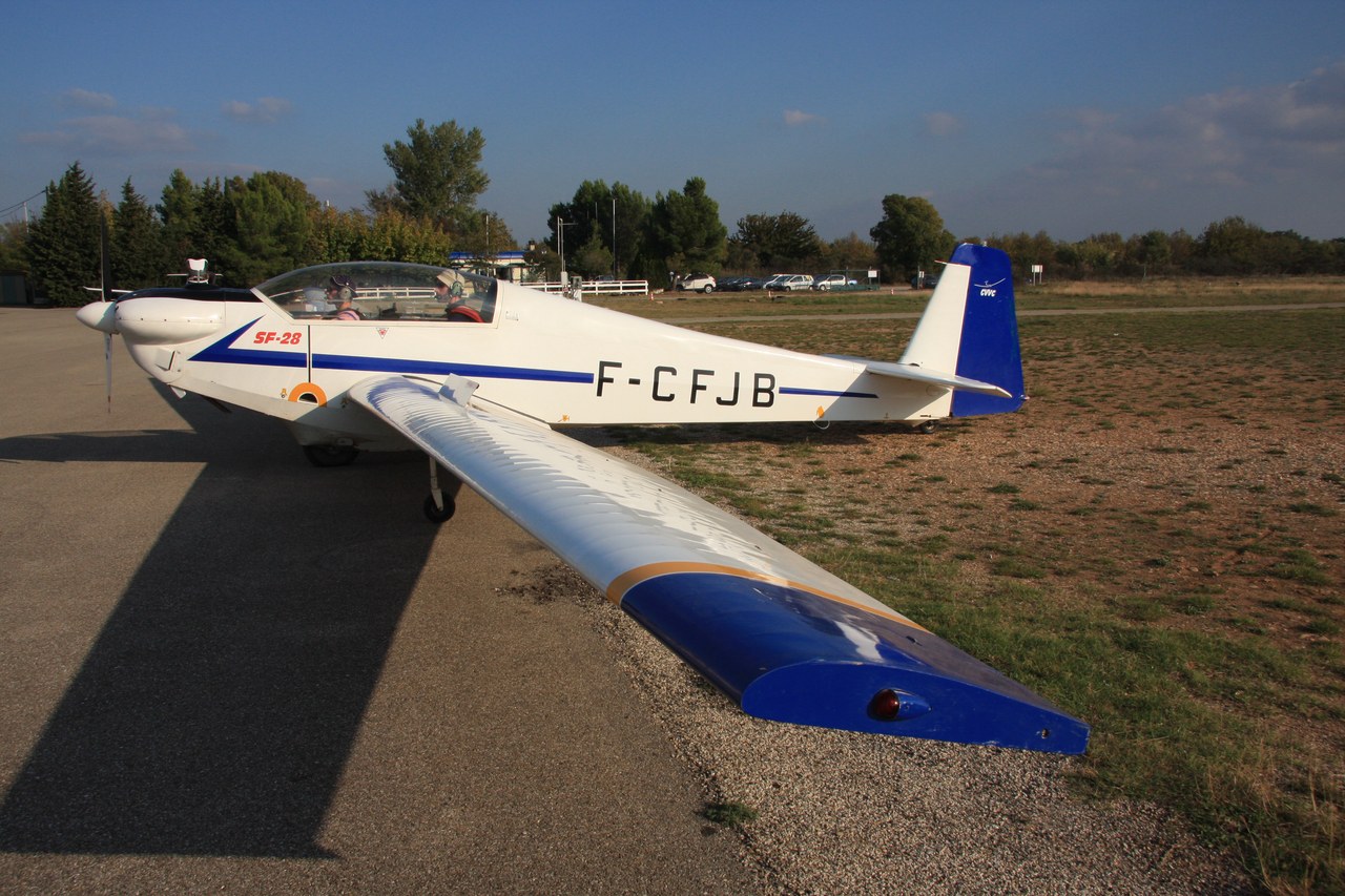 Scheibe SF 28 A Tandem Falke - F-CFJB