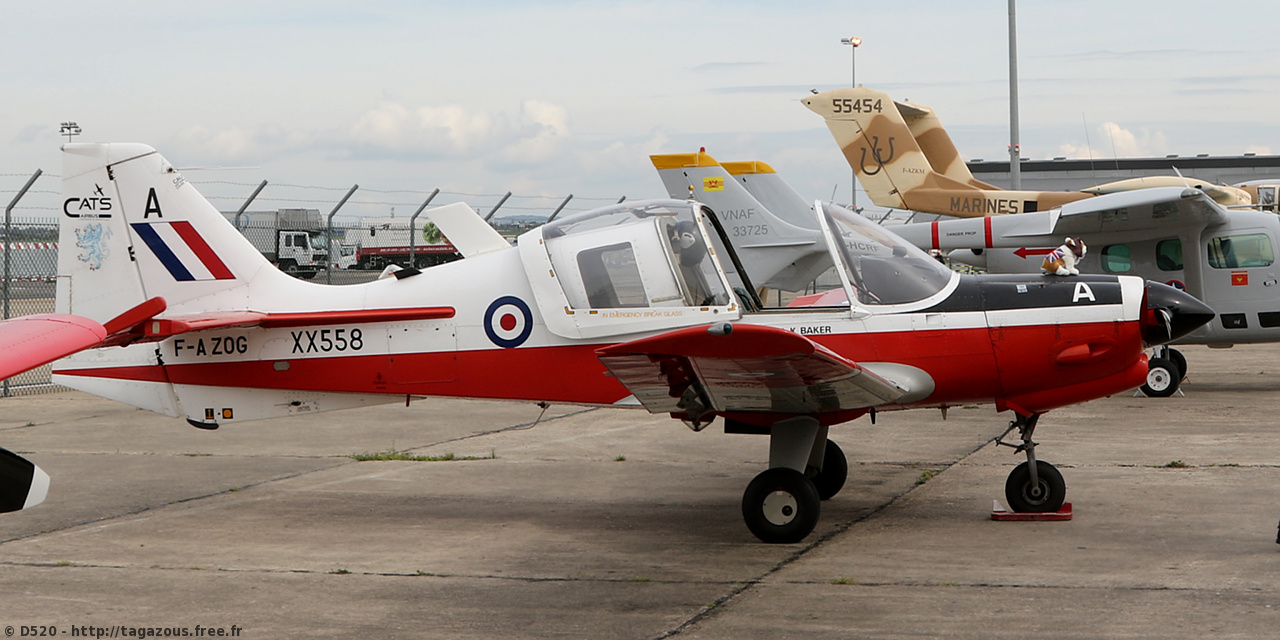 Scottish Aviation (BAe) Bulldog T1 - F-AZOG