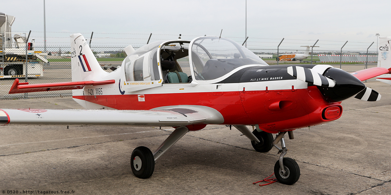Scottish Aviation (BAe) Bulldog T1 - F-AZKI