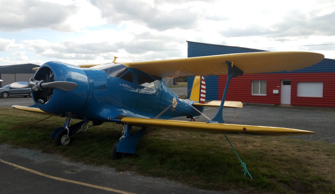 Beechcraft D 17 S Staggerwing - N295BS