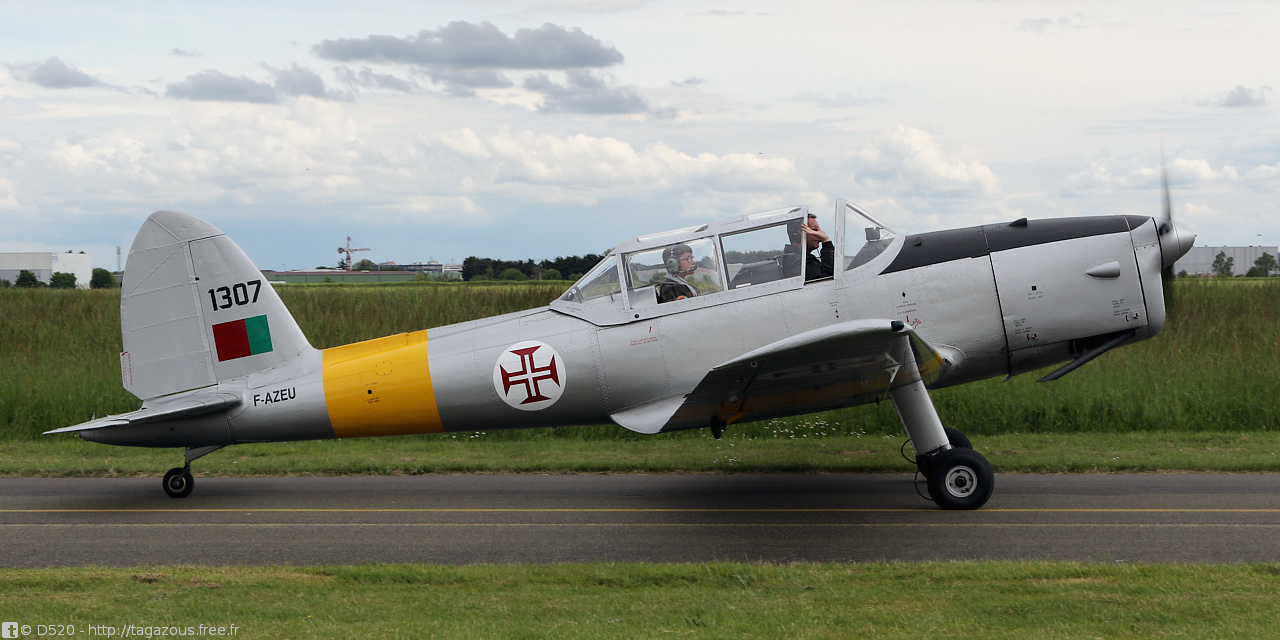 De Havilland Canada DHC-1 Chipmunk - F-AZEU
