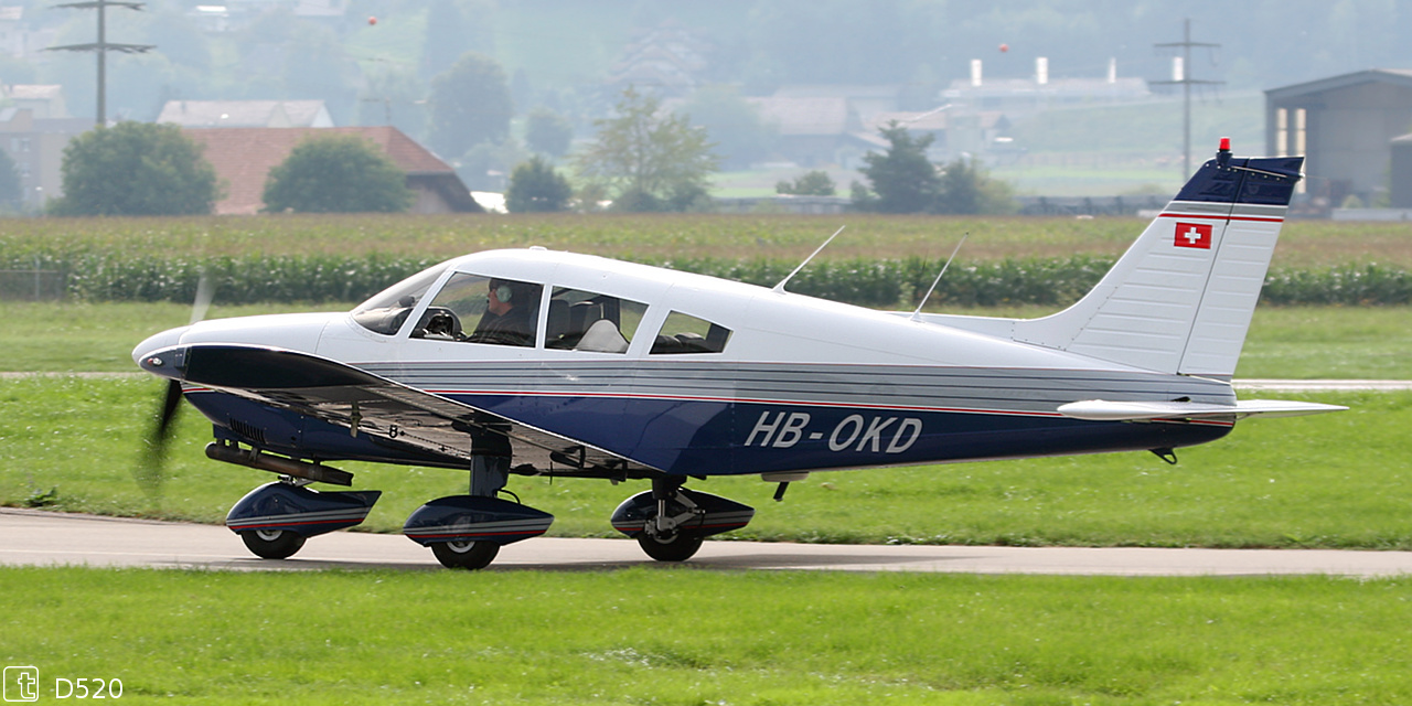 Piper PA-28-180 Cherokee - HB-OKD