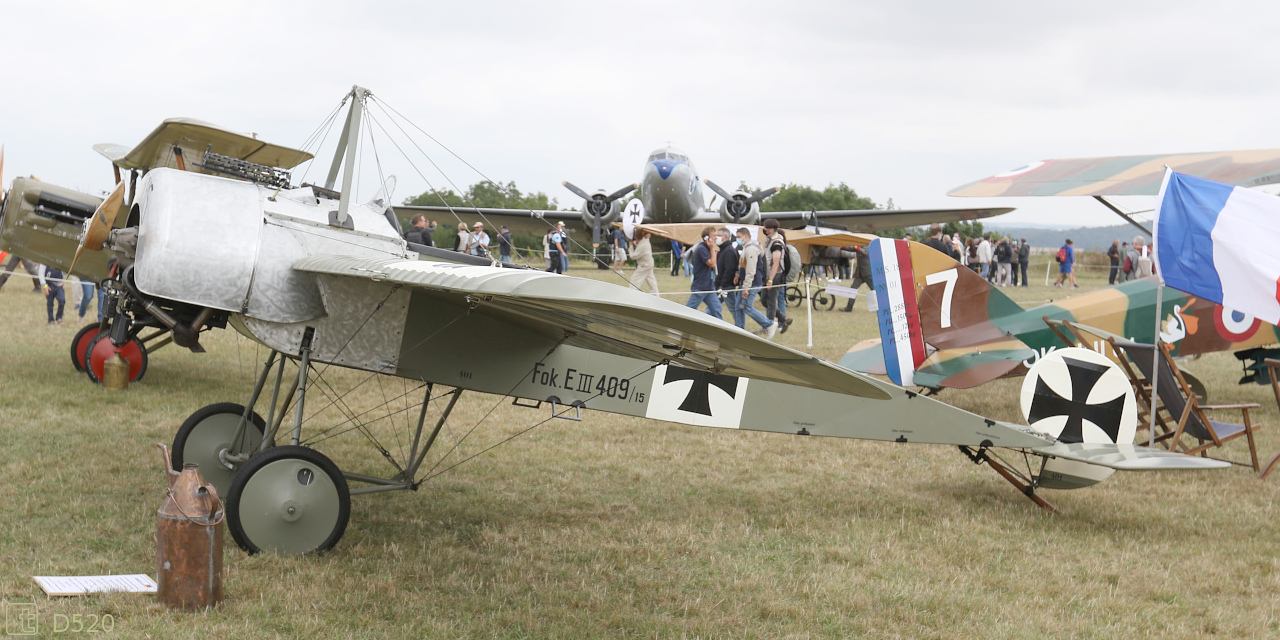 Fokker E-III - OK-OUP 01