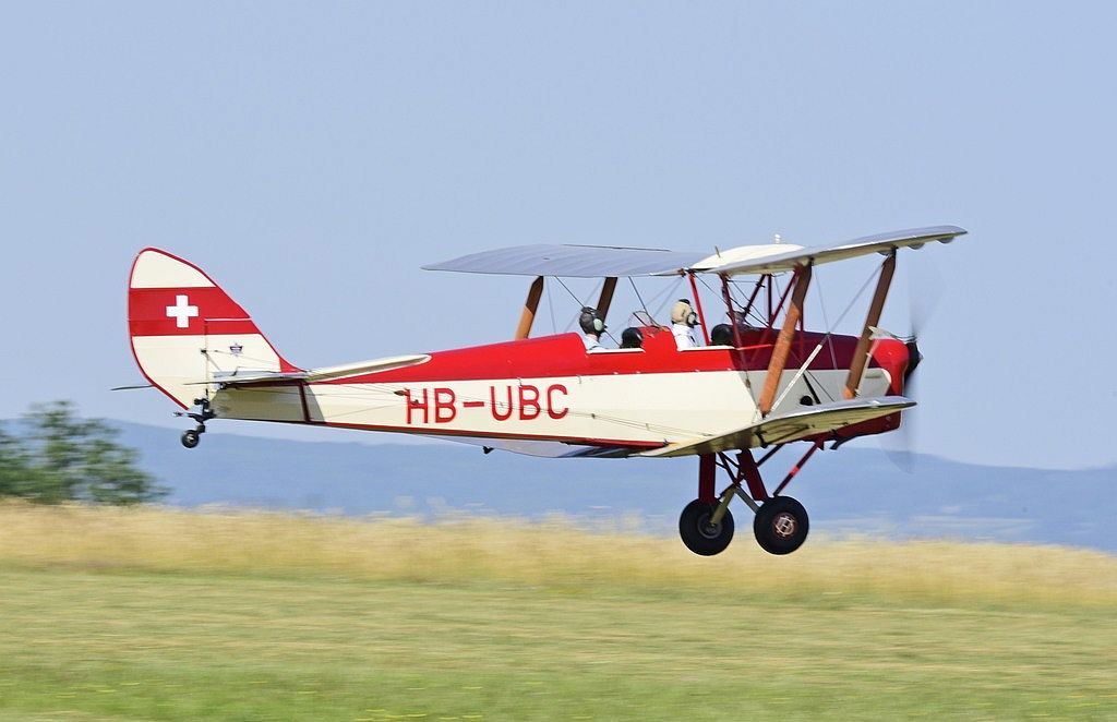 De Havilland DH 82 Tiger Moth - HB-UBC