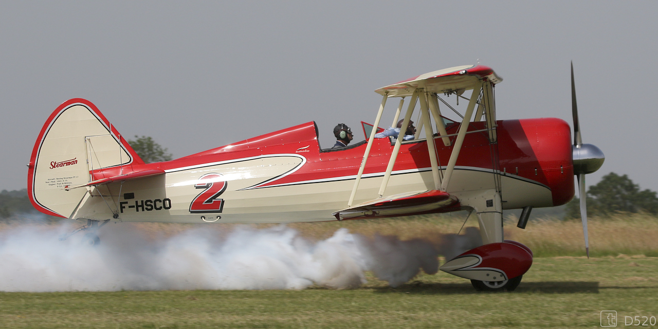 Boeing Stearman - F-HSCO