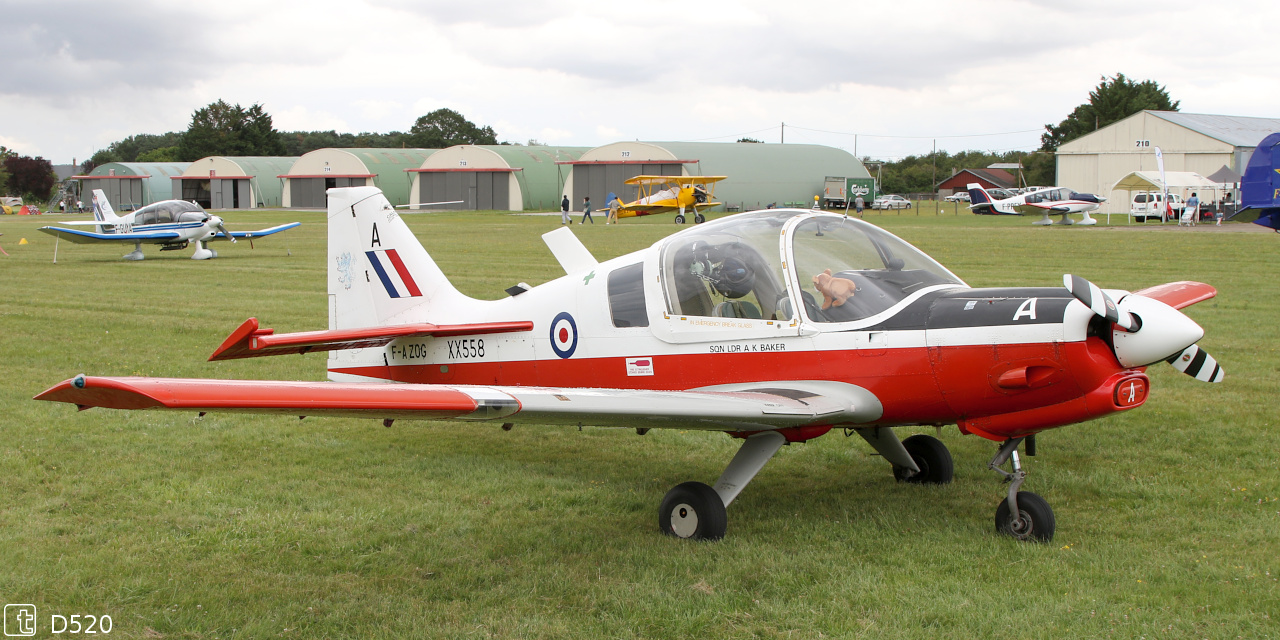 Scottish Aviation (BAe) Bulldog T1 - F-AZOG