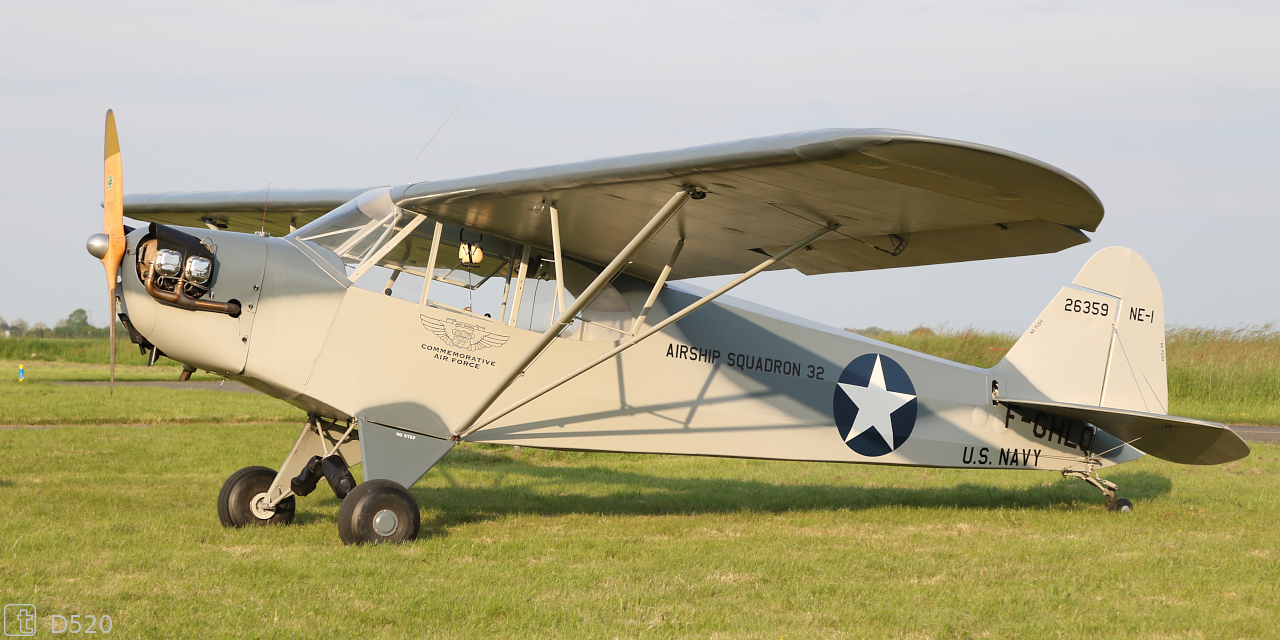 Piper J3 Cub - F-GHLQ