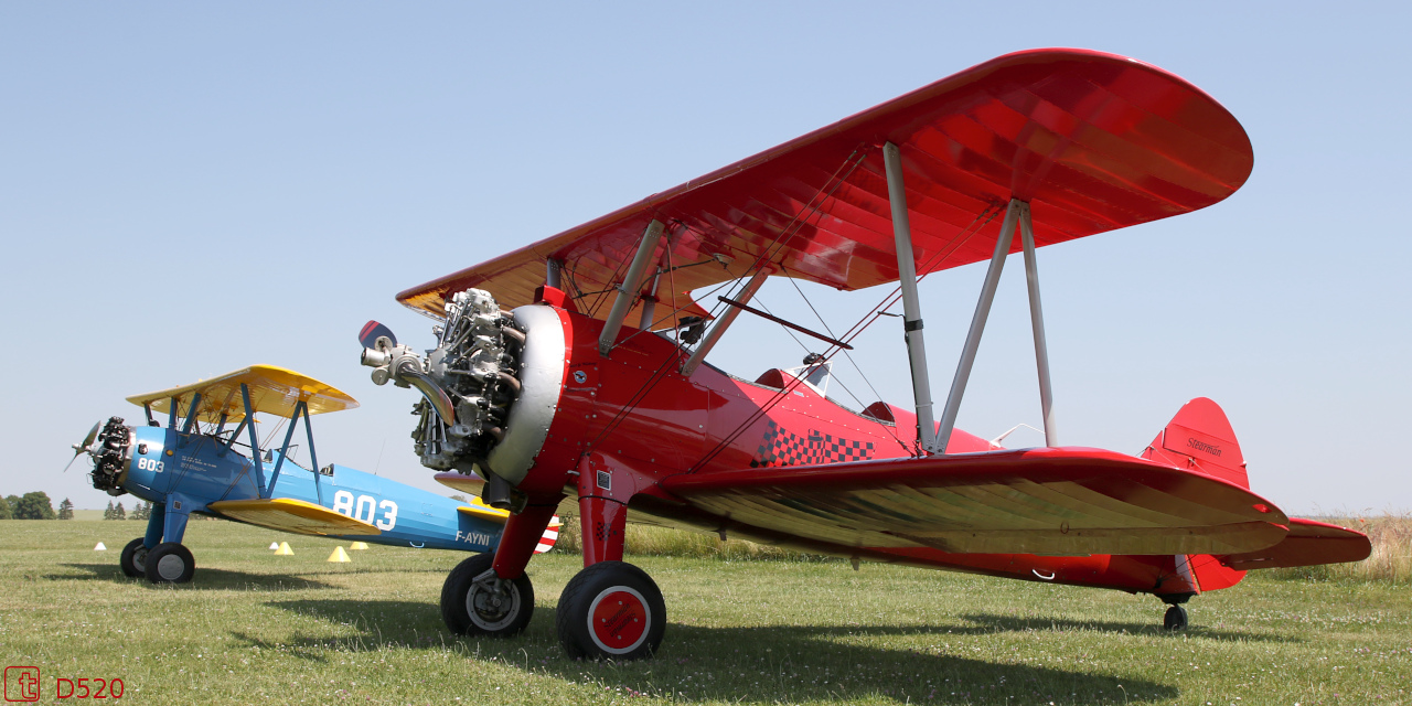 Boeing Stearman - F-AZGJ