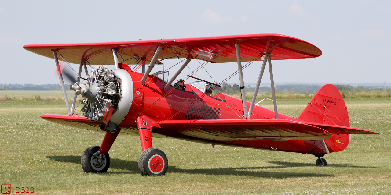 Boeing Stearman - F-AZGJ