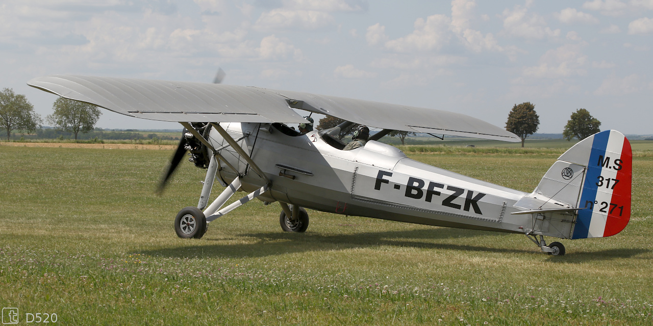 Morane Saulnier MS 317 - F-BFZK