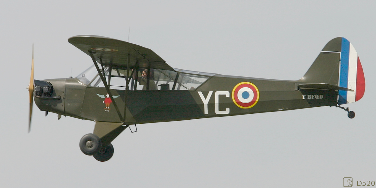 Piper J3 Cub - F-BFQD